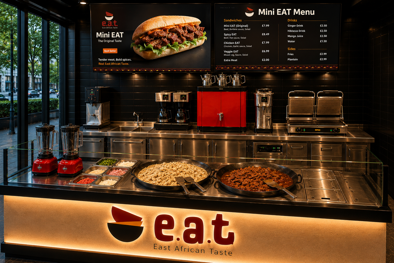 Mini EAT – Fresh East African Street Food