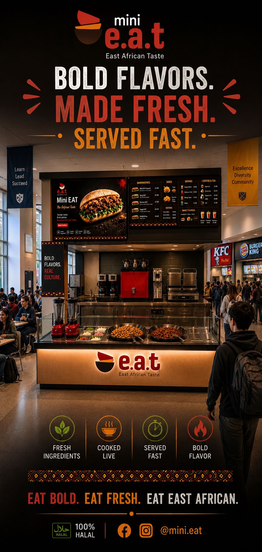 Mini EAT – Fresh East African Street Food
